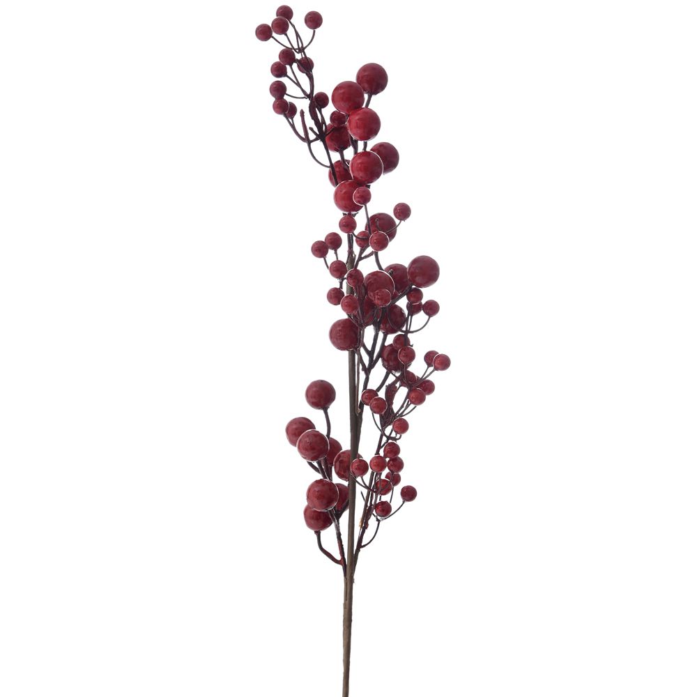 Φωτογραφία προϊόντος: Κλαδί με κόκκινα berries 80cm Iliadis 72503