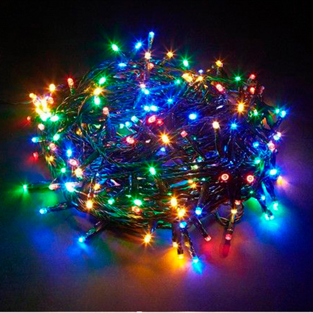 Φωτογραφία προϊόντος: Λαμπάκια 400Led (IP44) με 8 προγράμματα & μνήμη Homeguru MF400L-M (πράσινο/πολύχρωμο)