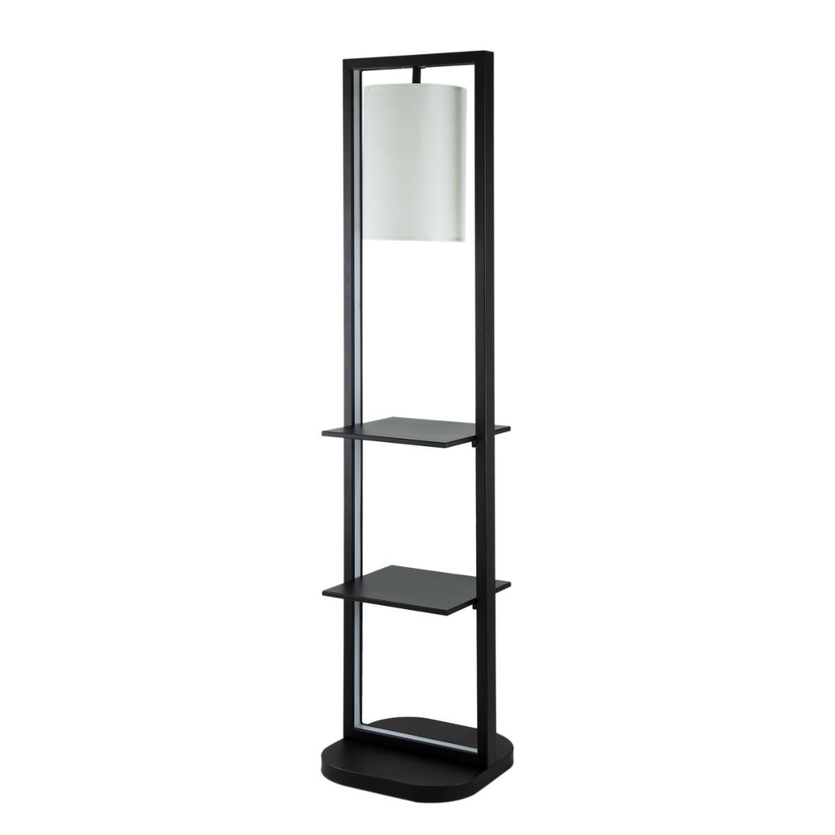 Φωτογραφία προϊόντος: Artekko Shelf Επιδαπέδιο Φωτιστικό/Ραφιέρα Μεταλλικό Μαύρο 42.5x43.5x188.5cm (MPN: 83638CE)