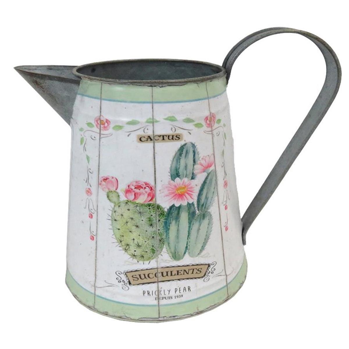 Φωτογραφία προϊόντος: Artekko Pitcher Διακοσμητική Κανάτα Τσίγκινη Πολύχρωμη (19x13x21)cm