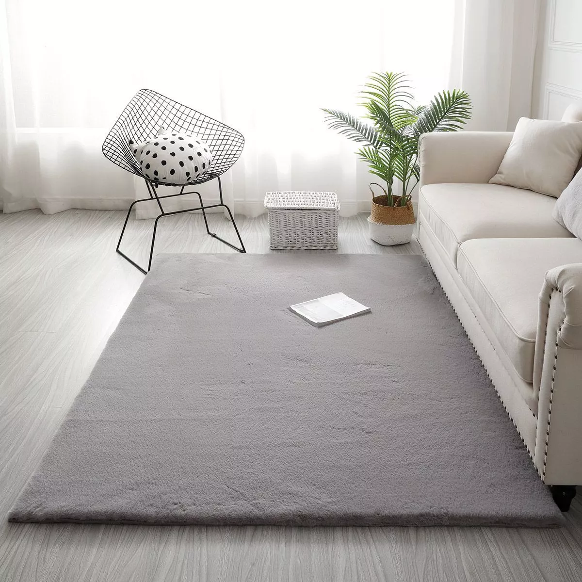 Φωτογραφία προϊόντος: Beauty Home Χαλί Rabbit Art 9643 160x230 Γκρι (MPN: 9643-160Χ230)