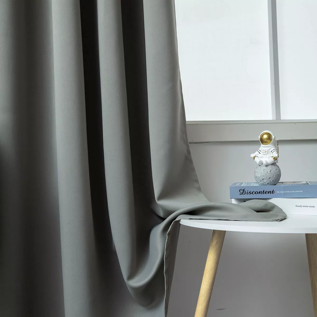Φωτογραφία προϊόντος: Beauty Home Ύφασμα κουρτίνας Blackout σκίασης Ideal Art 8400 (Φ280) Ανθρακίτης