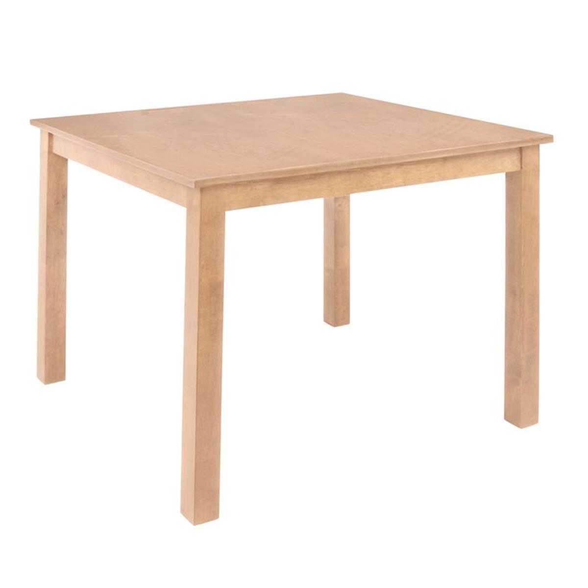 Φωτογραφία προϊόντος: NATURALE Τραπέζι Mdf, Απόχρωση Oak 80x80x74cm