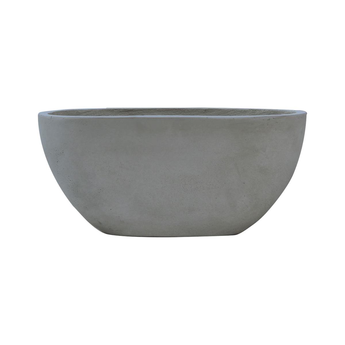 Φωτογραφία προϊόντος: FLOWER POT-4 Cement Grey Woodwell 56x27x26cm