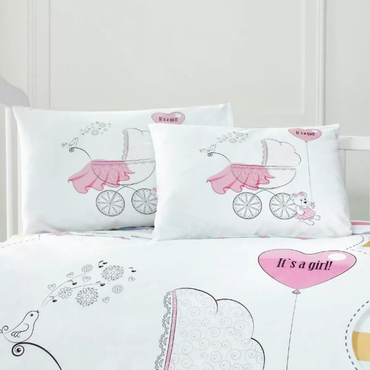 Φωτογραφία προϊόντος: Beauty Home Ζεύγος μαξιλαροθήκες βρεφικές Art 5621 35x45 Ροζ (MPN: 5621ΜΞ)