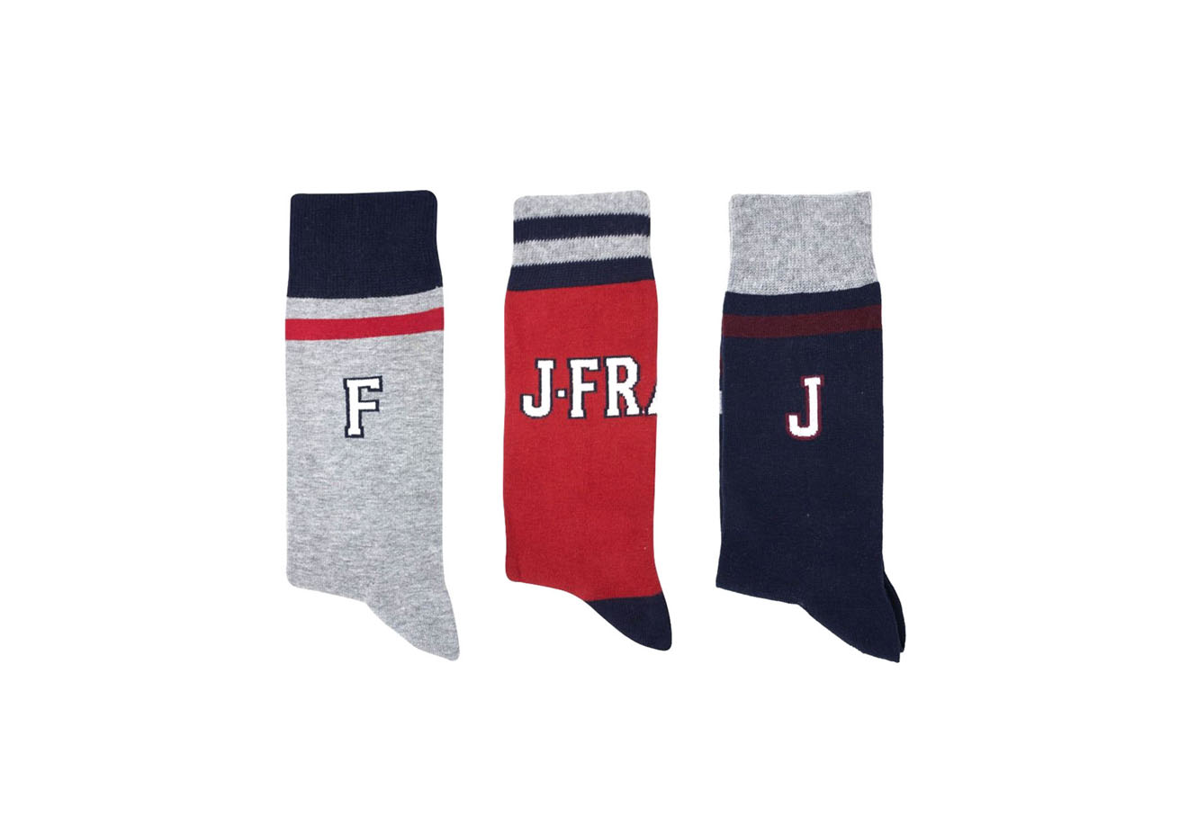 Φωτογραφία προϊόντος: Ανδρικές κάλτσες John Frank 3 Pack JF3LS17W16B