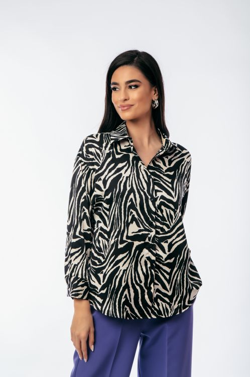 Φωτογραφία προϊόντος: ModesXristina Πουκάμισο zebra-0160