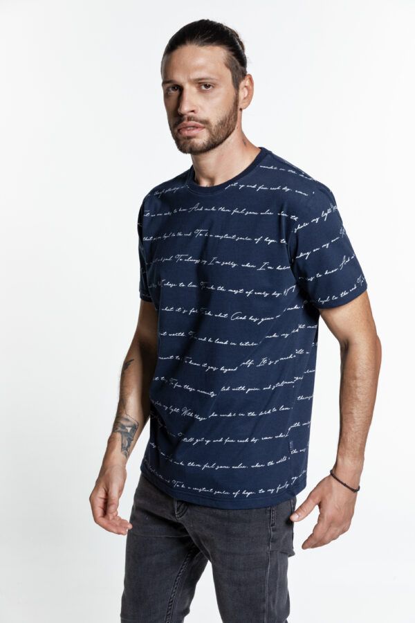 Φωτογραφία προϊόντος: SANTANA AITUTAKI T-Shirt S/S Allover Print (Μπλε)