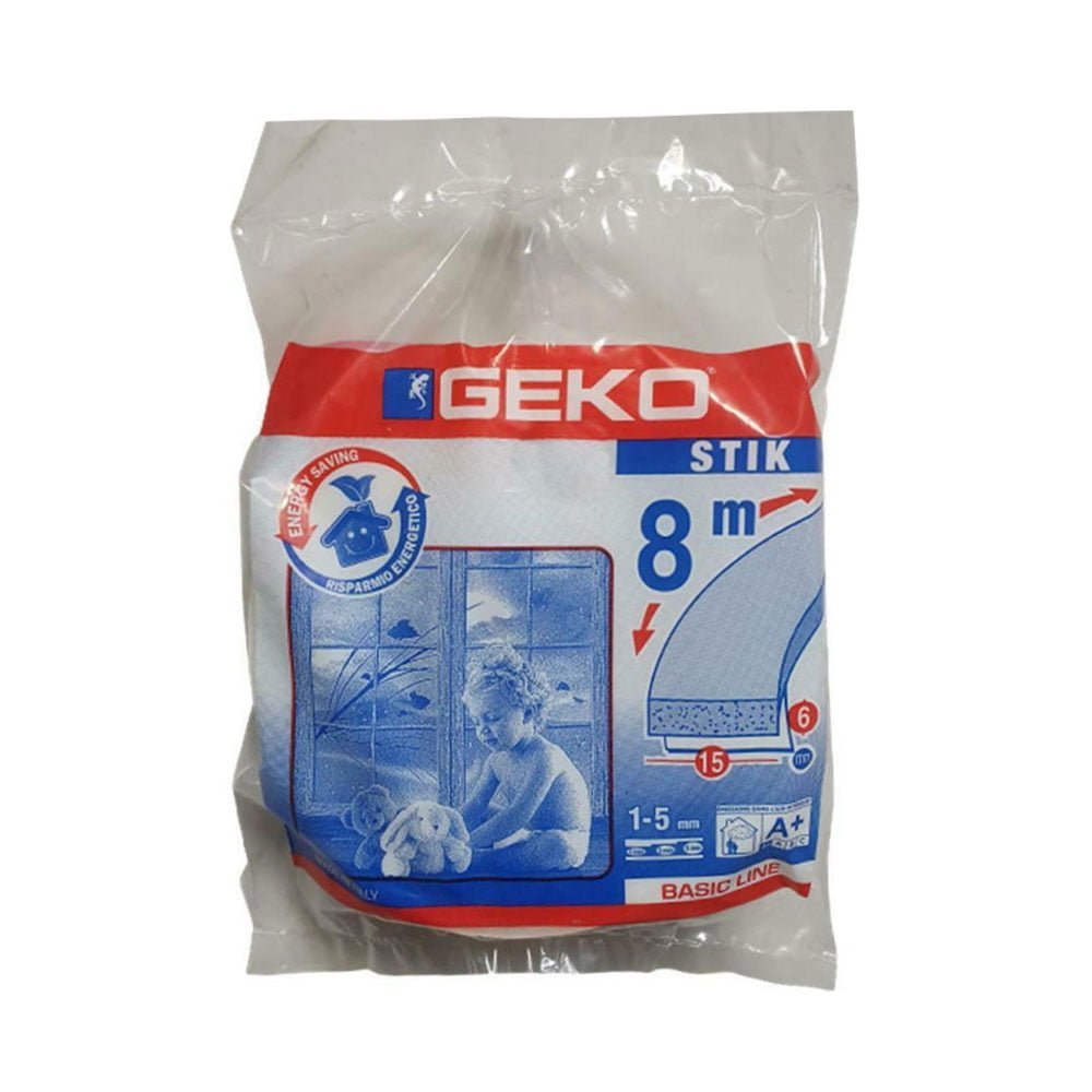 Φωτογραφία προϊόντος: Geko Αεροστόπ 15mm x 6mm x 8m - 1100/12