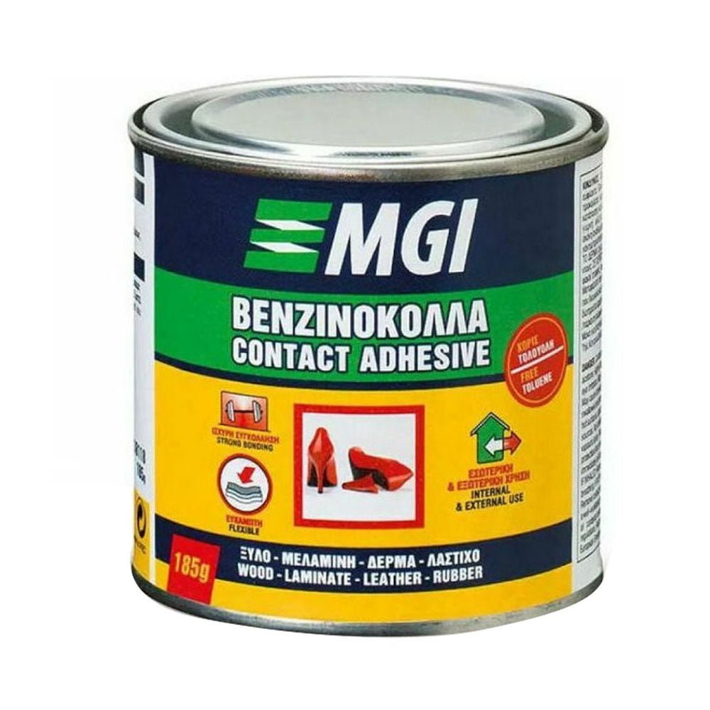 Φωτογραφία προϊόντος: MGI Βενζινόκολλα Μεταλλικό Δοχείο 185gr - 18118
