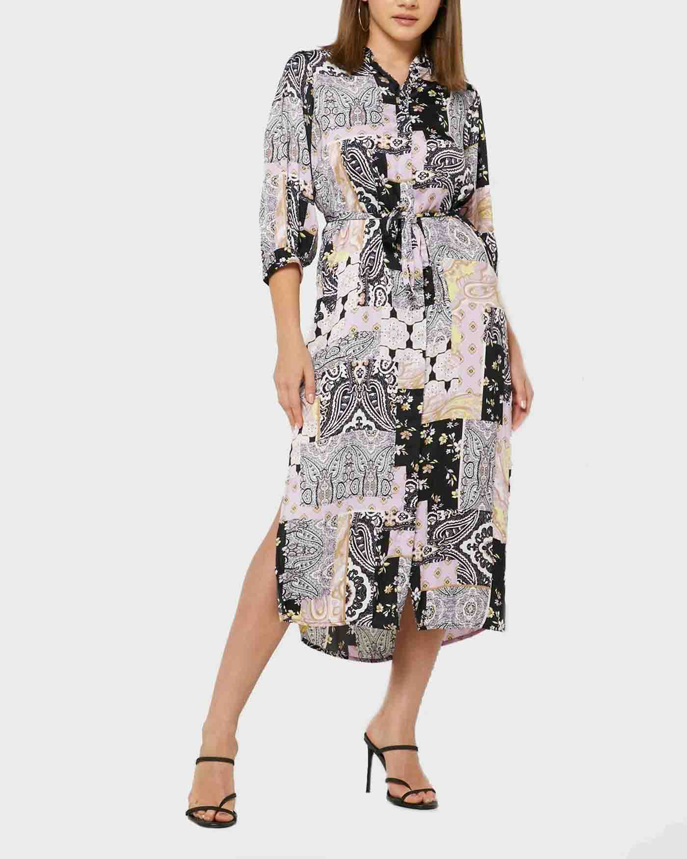Φωτογραφία προϊόντος: Vero Moda Printed Φόρεμα Πουκάμισο - 10261072 MULTI