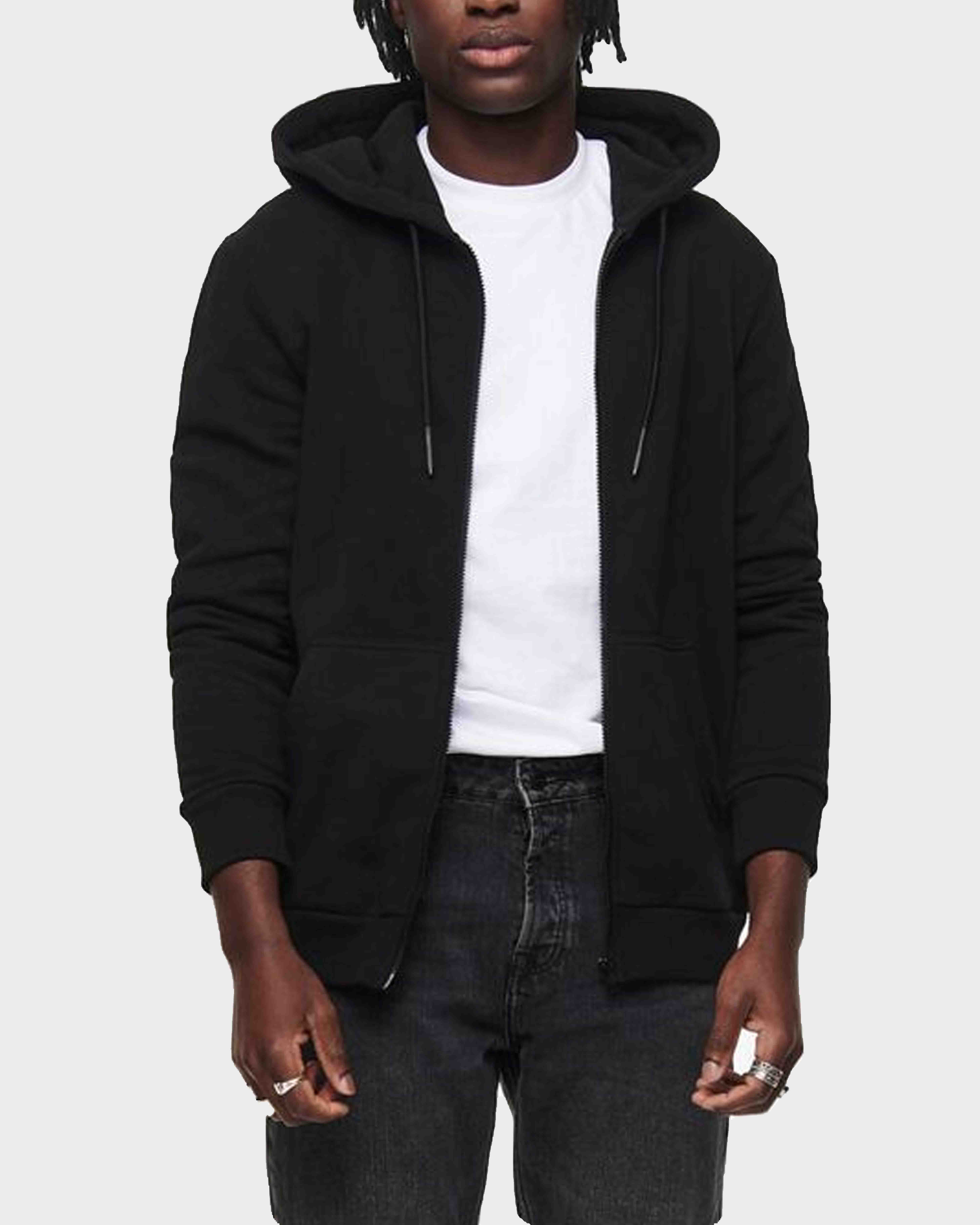 Φωτογραφία προϊόντος: Only & Sons Sweatshirt Hoodie Ανδρικό Φούτερ - 22018684 ΜΑΥΡΟ