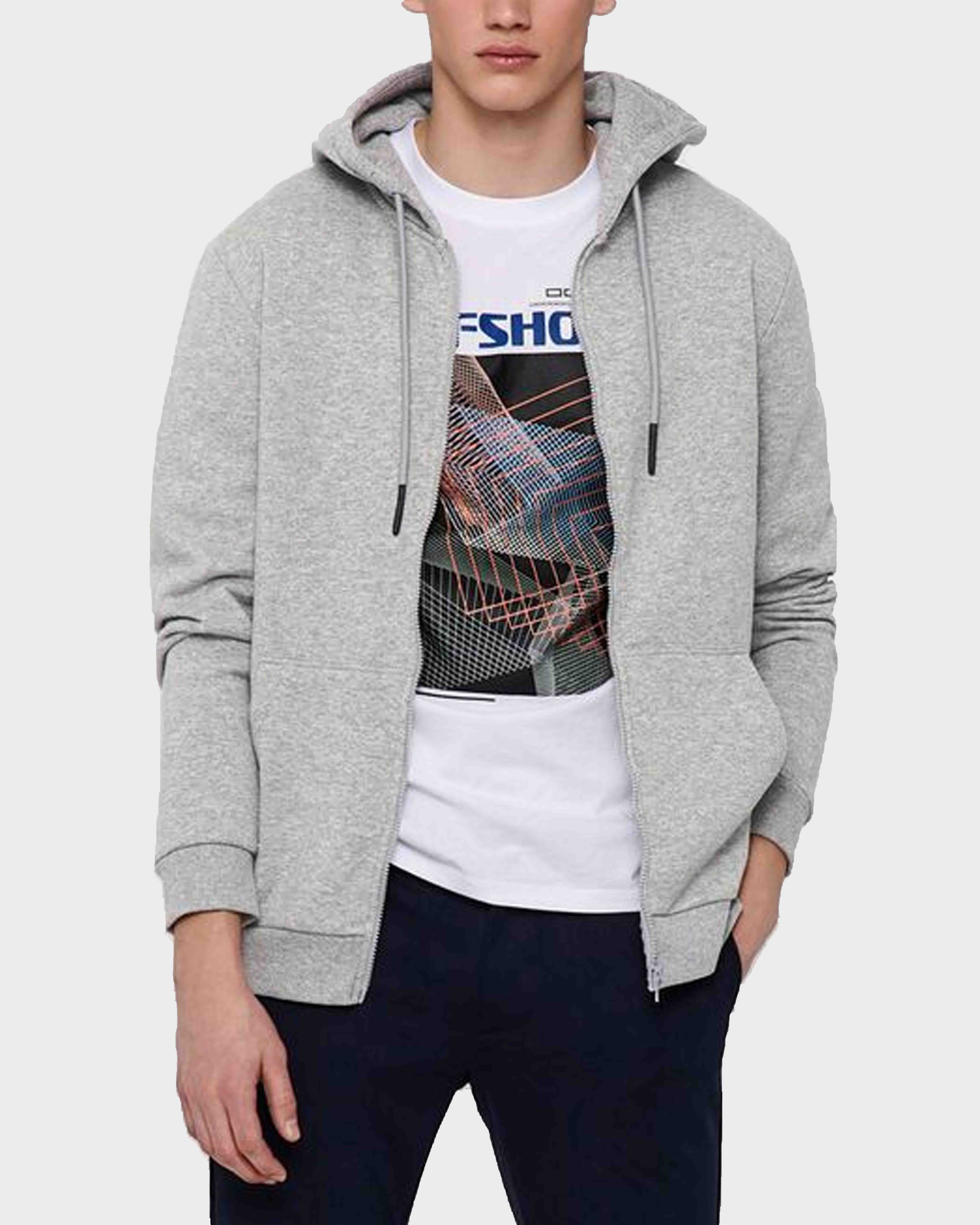 Φωτογραφία προϊόντος: Only & Sons Sweatshirt Hoodie Ανδρικό Φούτερ - 22018684 ΓΚΡΙ