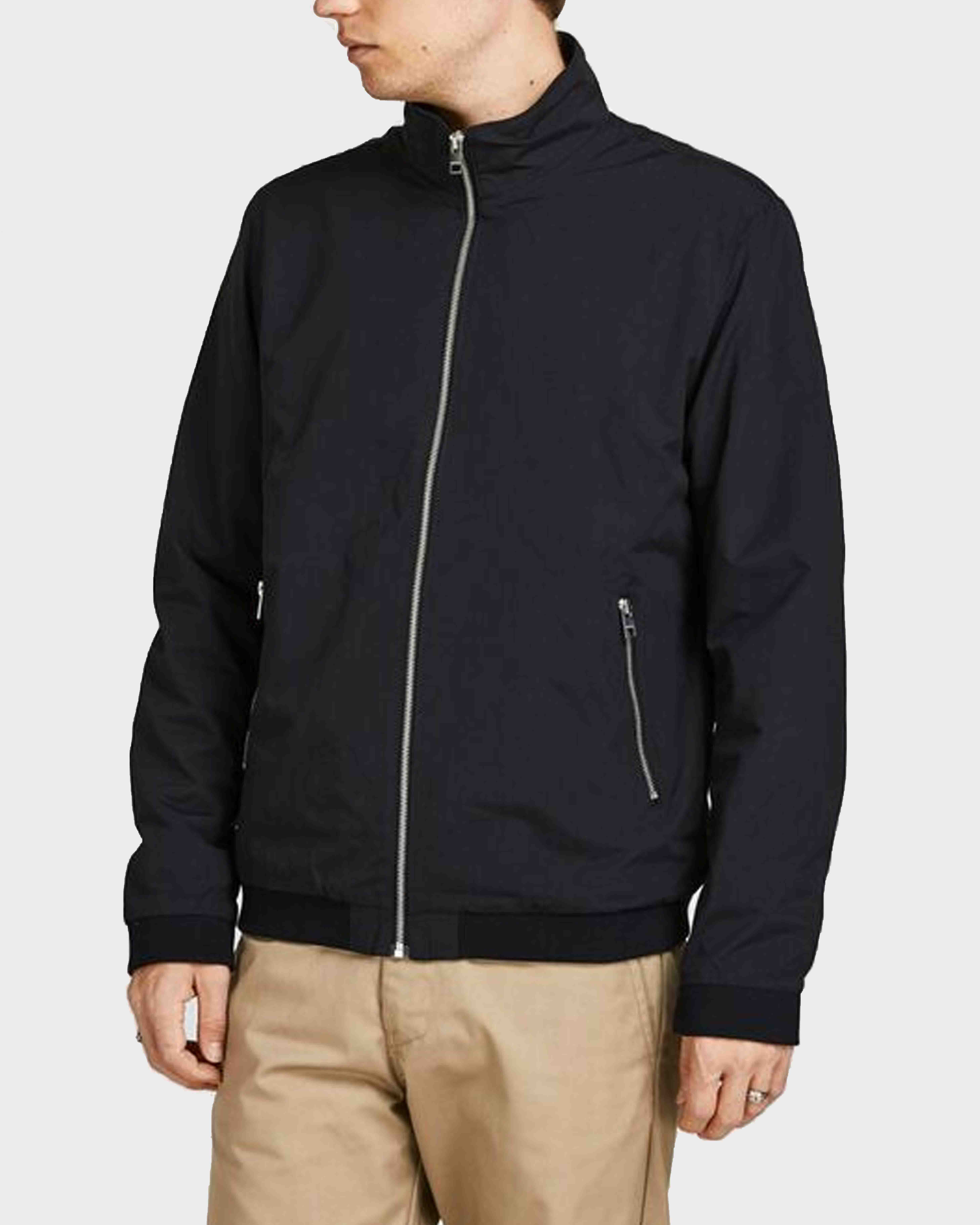 Φωτογραφία προϊόντος: Jack & Jones Bomber Jacket Ανδρικό Μπουφάν - 12204277 ΜΑΥΡΟ