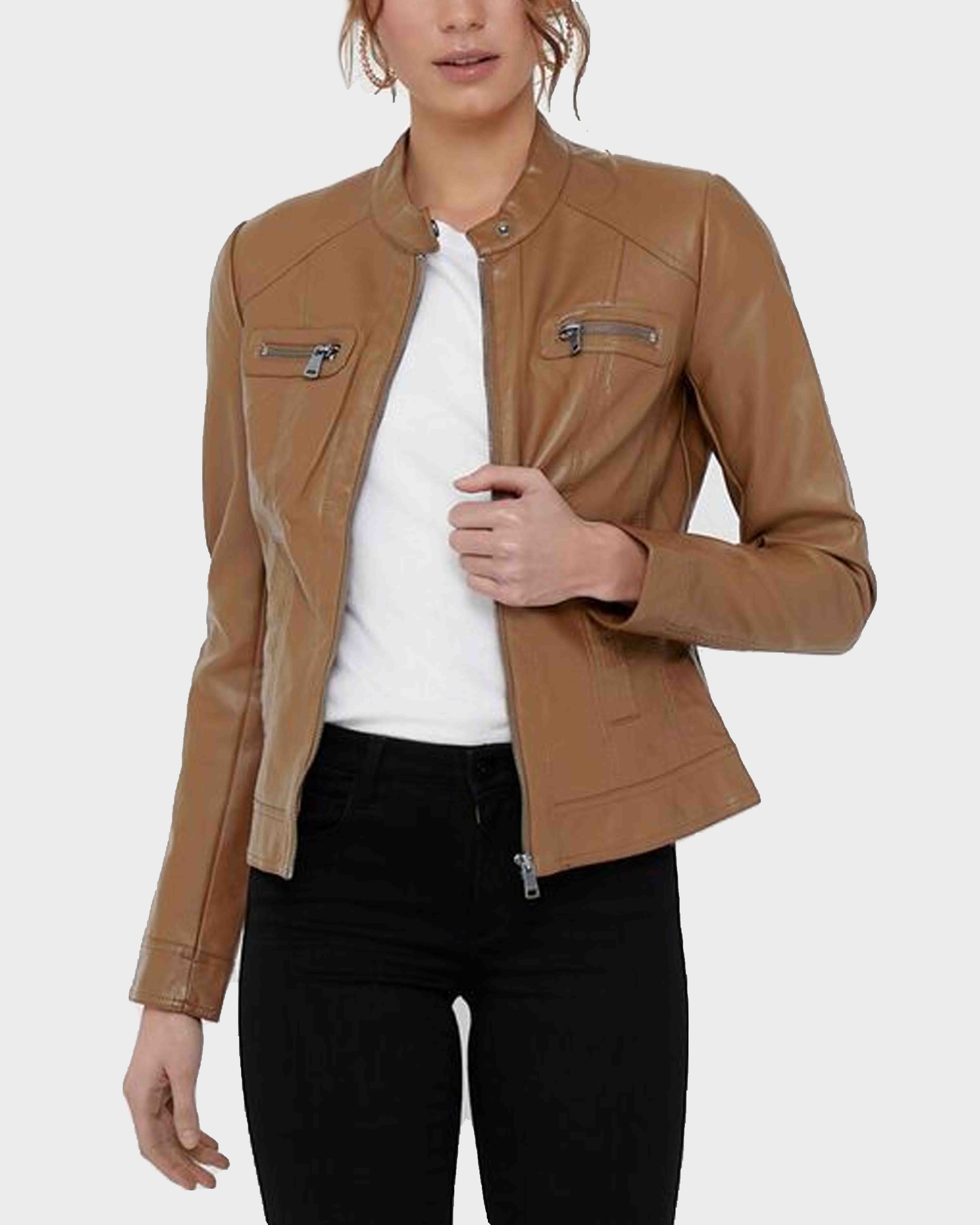 Φωτογραφία προϊόντος: ONLY ZIP PU ΓΥΝΑΙΚΕΙΟ ΜΠΟΥΦΑΝ - 15081400 ΚΑΦΕ