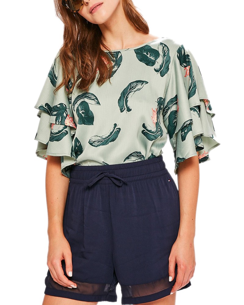 Φωτογραφία προϊόντος: BACK CUT OUT DETAIL PRINTED TOP ΤΗΣ VERO MODA - 10197678 ΛΑΔΙ