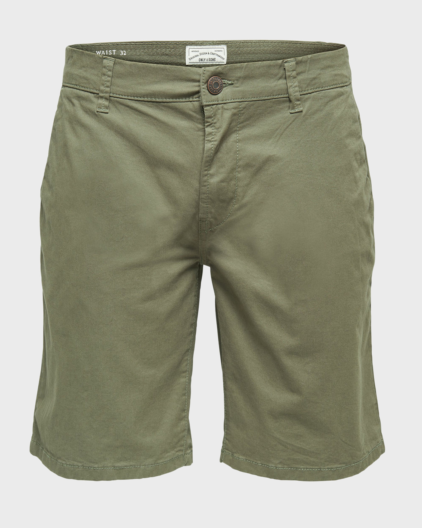 Φωτογραφία προϊόντος: Only & Sons Chino Shorts Solid - 22005315 ΛΑΔΙ