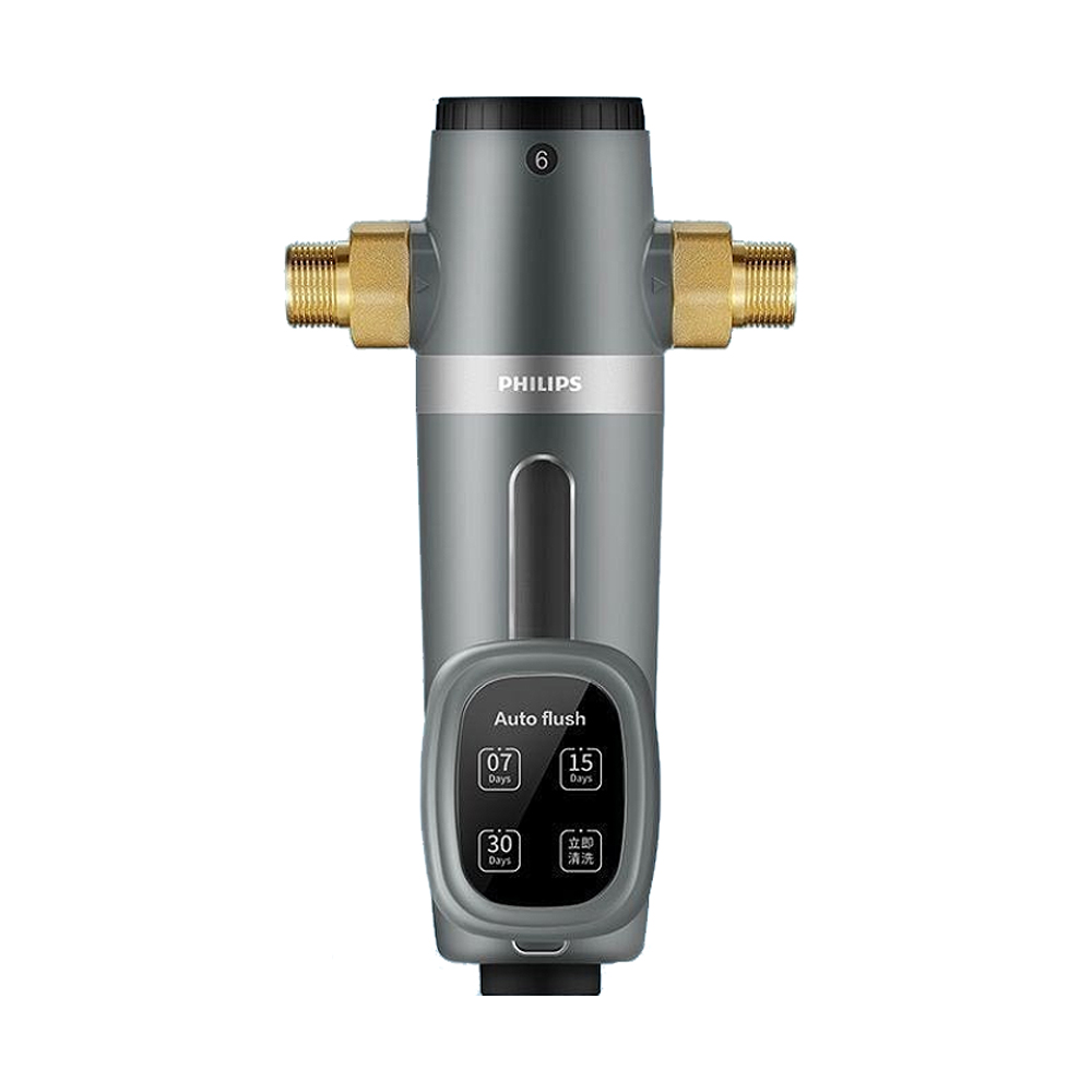 Φωτογραφία προϊόντος: Philips AquaShield Αυτοκαθαριζόμενο Φίλτρο Νερού Κεντρικής Παροχής 3/4″ – 40 micron με Αυτόματο Flashing - OEM