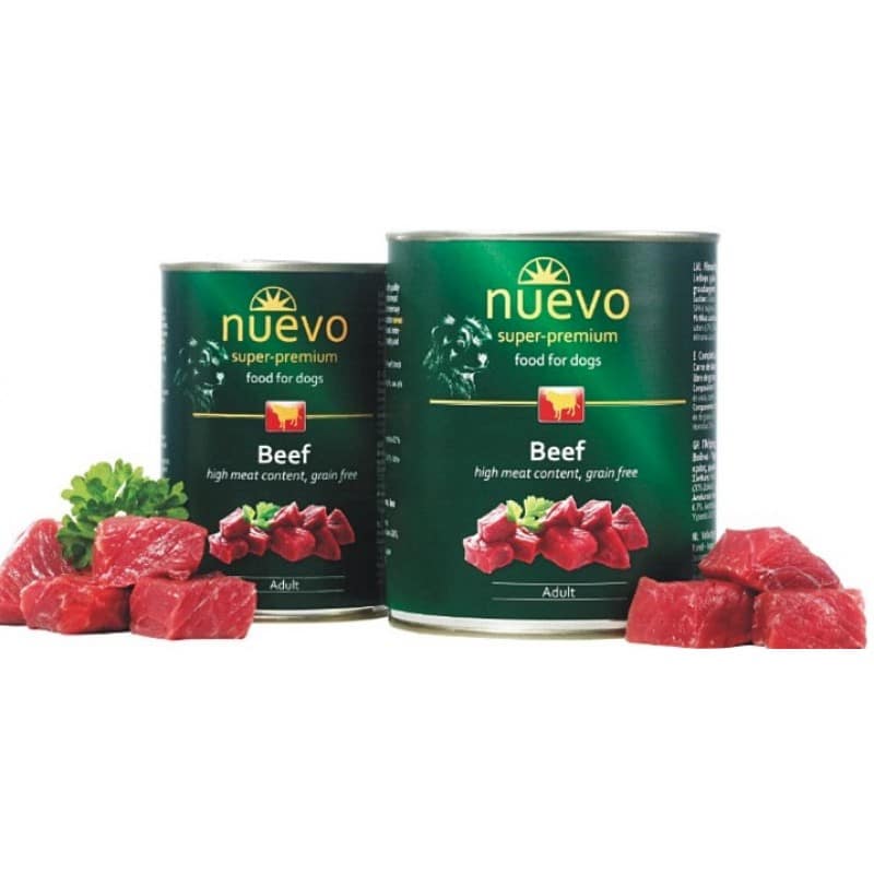 Φωτογραφία προϊόντος: Κονσέρβα Nuevo Super Premium Adult Βοδινό 400gr