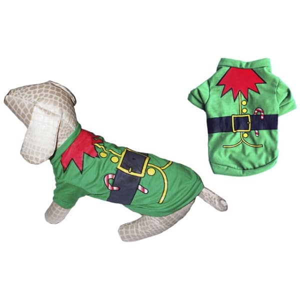 Φωτογραφία προϊόντος: Φανελάκι Christmas Elf Πράσινο 30cm Pet Care