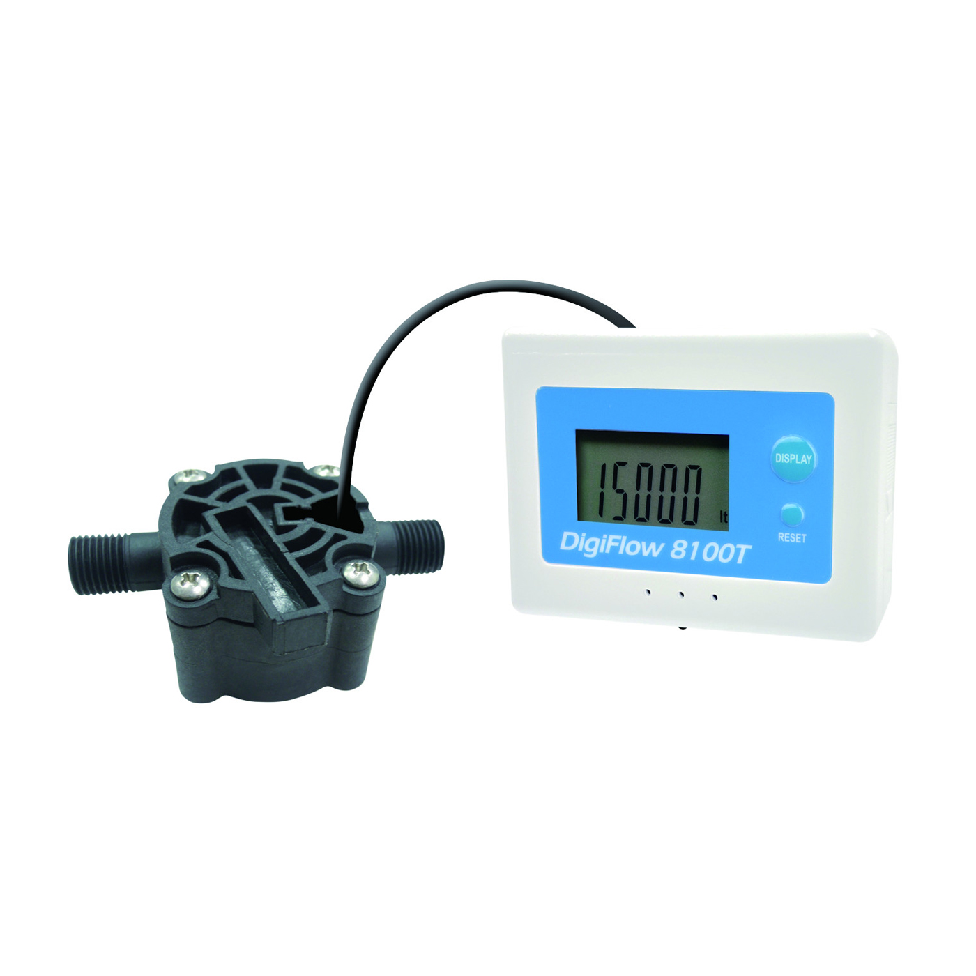 Φωτογραφία προϊόντος: DIGIFLOW 8100T OEM Μετρητής Ροής Νερού & Αλλαγής Φίλτρων, Υδρομετρητής 1/4"