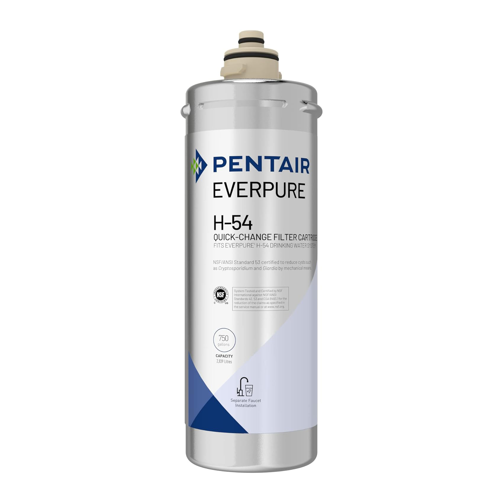 Φωτογραφία προϊόντος: Pentair Everpure H-54 Ανταλλακτικό Φίλτρο Νερού (Ενεργός Άνθρακας) – OEM