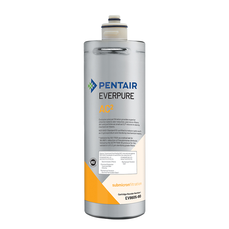 Φωτογραφία προϊόντος: Pentair Everpure AC² Ανταλλακτικό Φίλτρο Νερού με Τεχνολογία Ενεργού Άνθρακα - OEM