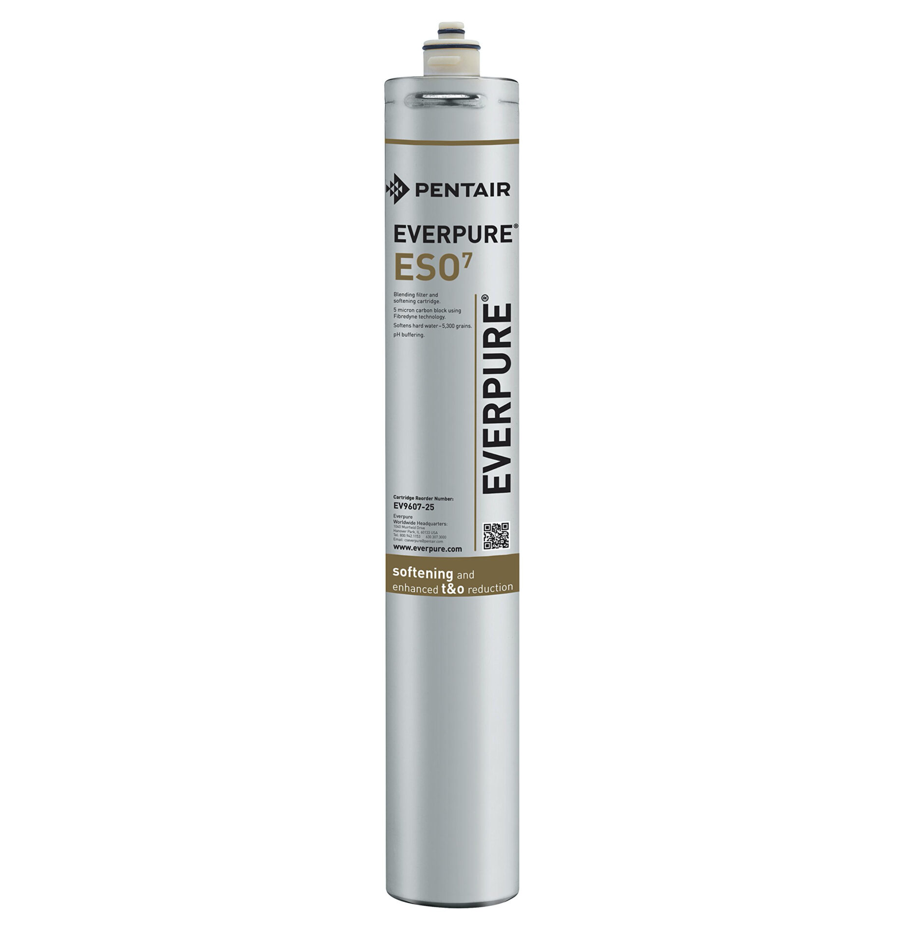 Φωτογραφία προϊόντος: Pentair Everpure ESO7 QC7I Ανταλλακτικό Φίλτρο Νερού με Ρητίνη Ανταλλαγής Ιόντων και ρύθμιση pH - OEM