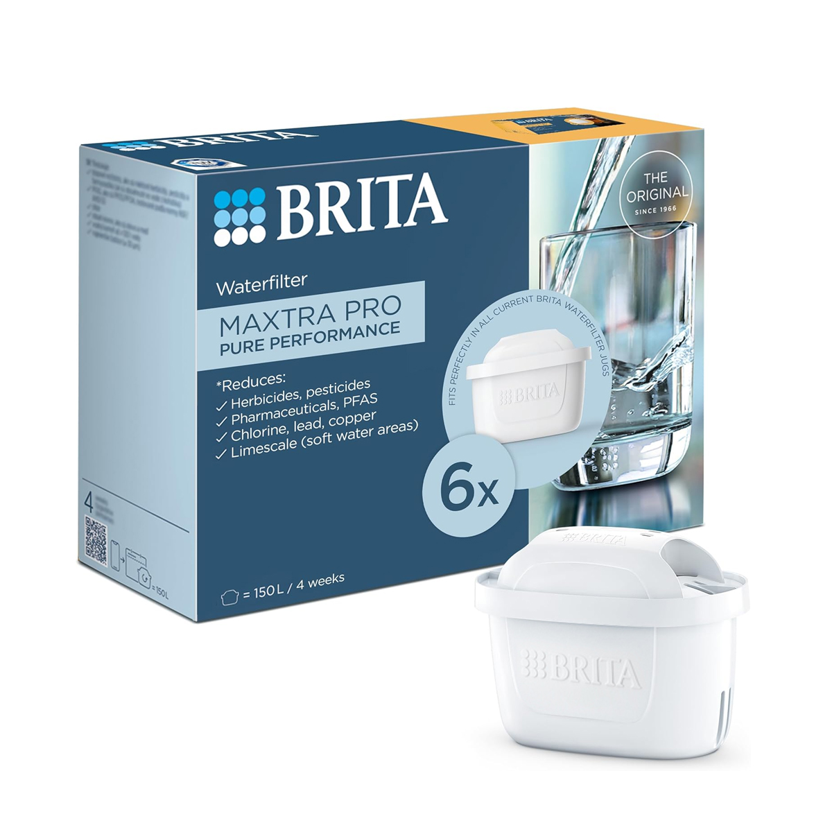 Φωτογραφία προϊόντος: Brita Maxtra PRO All-in-1 Ανταλλακτικό Φίλτρο Κανάτας (6 τεμάχια) - OEM