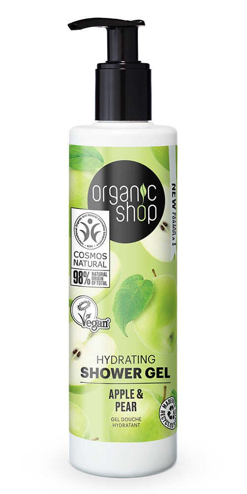 Φωτογραφία προϊόντος: Natura Siberica Organic Shop Hydrating Shower Gel Apple & Pear, 280ml