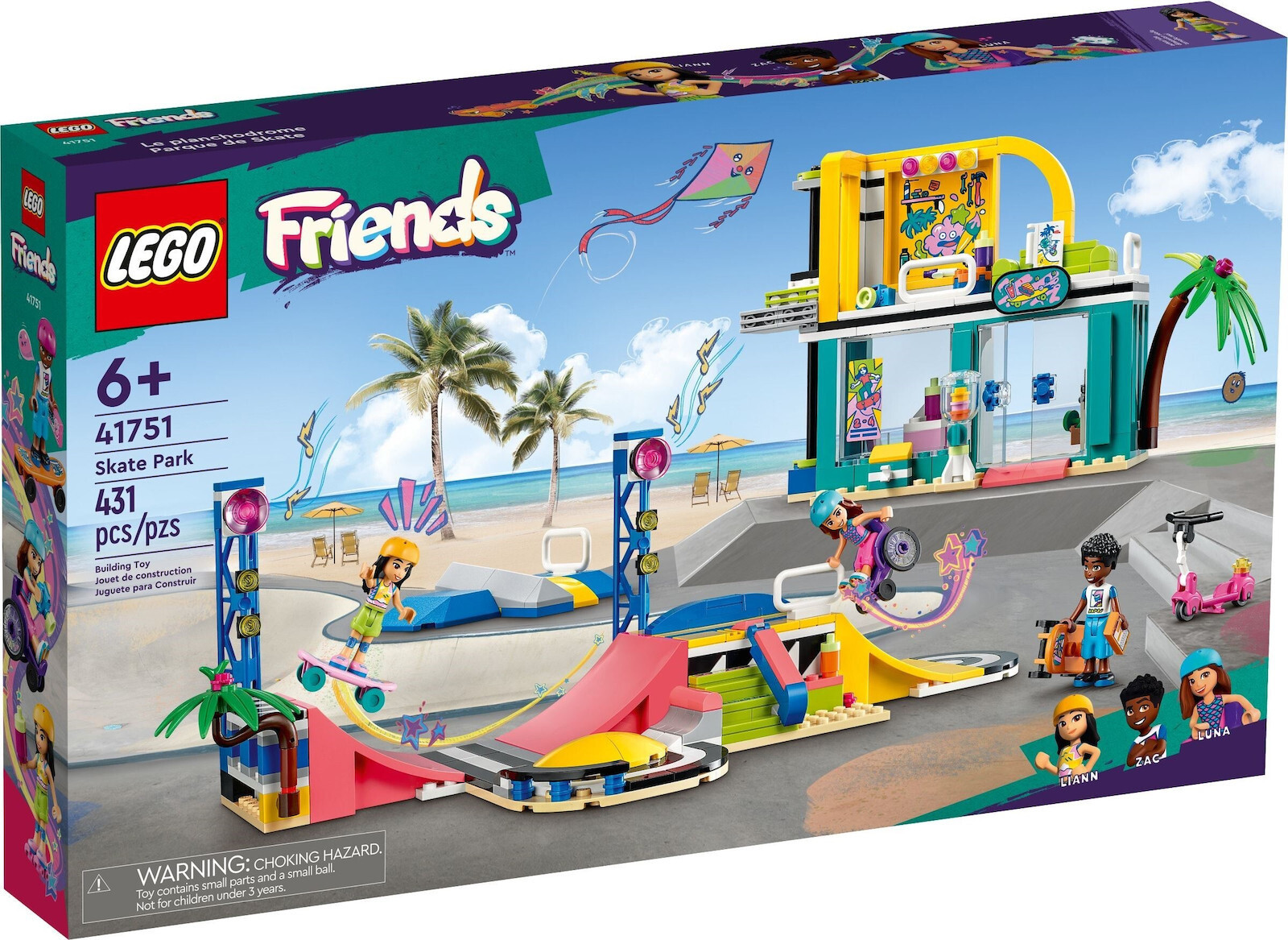 Φωτογραφία προϊόντος: Lego 41751 Friends Skate Park για 6+ ετών