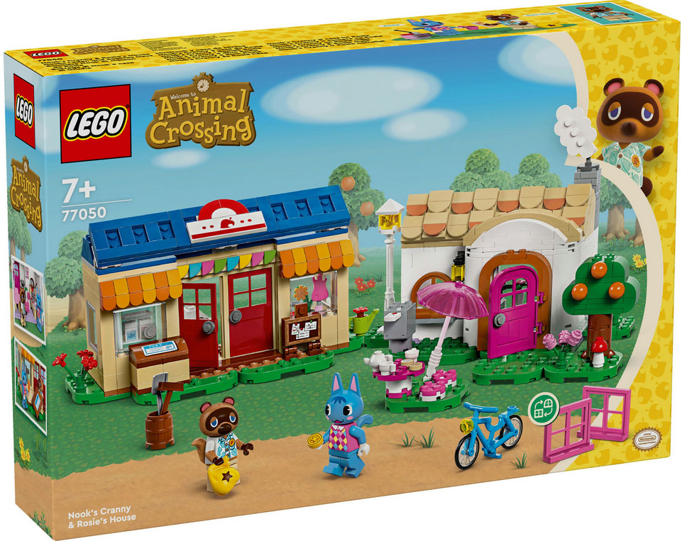 Φωτογραφία προϊόντος: Lego 77050 Animal Crossing Nook s Cranny +amp; Rosie s House για 7+ Ετών 535τμχ
