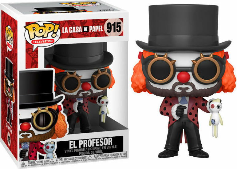 Φωτογραφία προϊόντος: Funko Pop! Television: La Casa de Papel (Money Heist) - El Professor 915