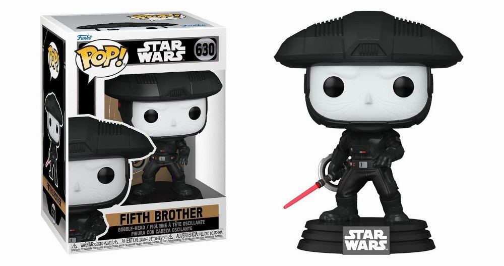 Φωτογραφία προϊόντος: Funko Pop! Movies: Star Wars Obi-Wan Kenobi - Fifth Brother 630 Bobble-Head