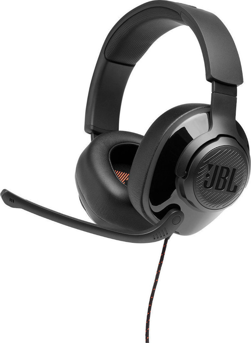 Φωτογραφία προϊόντος: JBL Quantum 200 Over Ear Gaming Headset με σύνδεση 3.5mm (JBLQUANTUM200BLK)