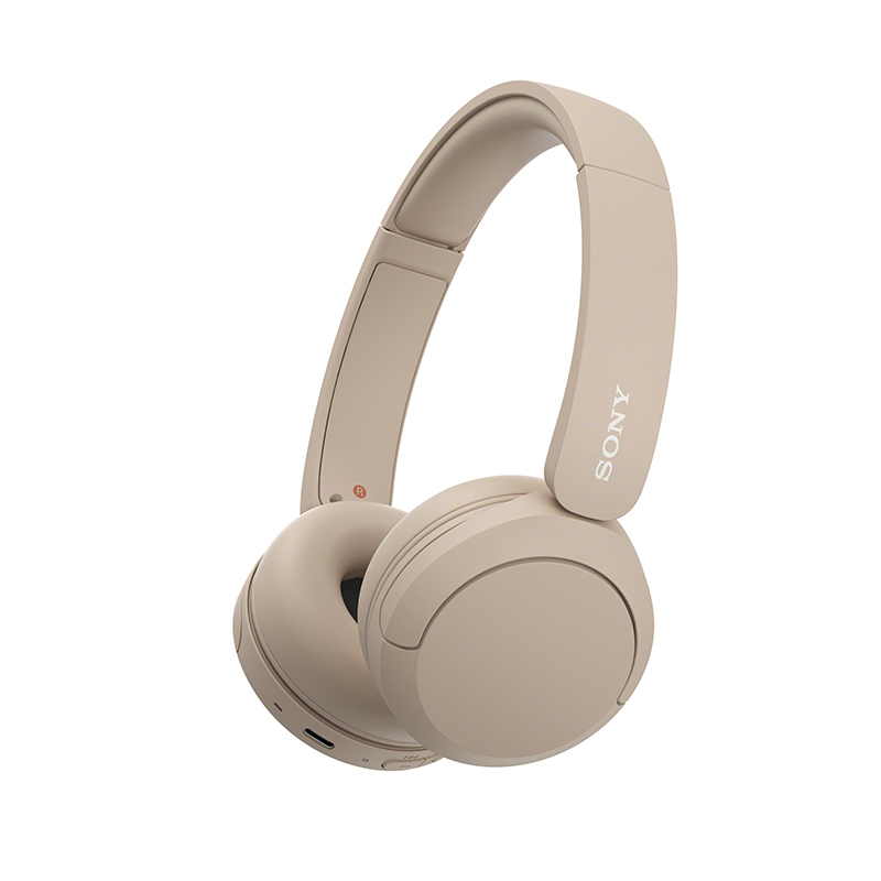 Φωτογραφία προϊόντος: Sony WH-CH520 Ασύρματα Bluetooth On Ear Ακουστικά με 50 ώρες Λειτουργίας και Quick Charge Μπεζ