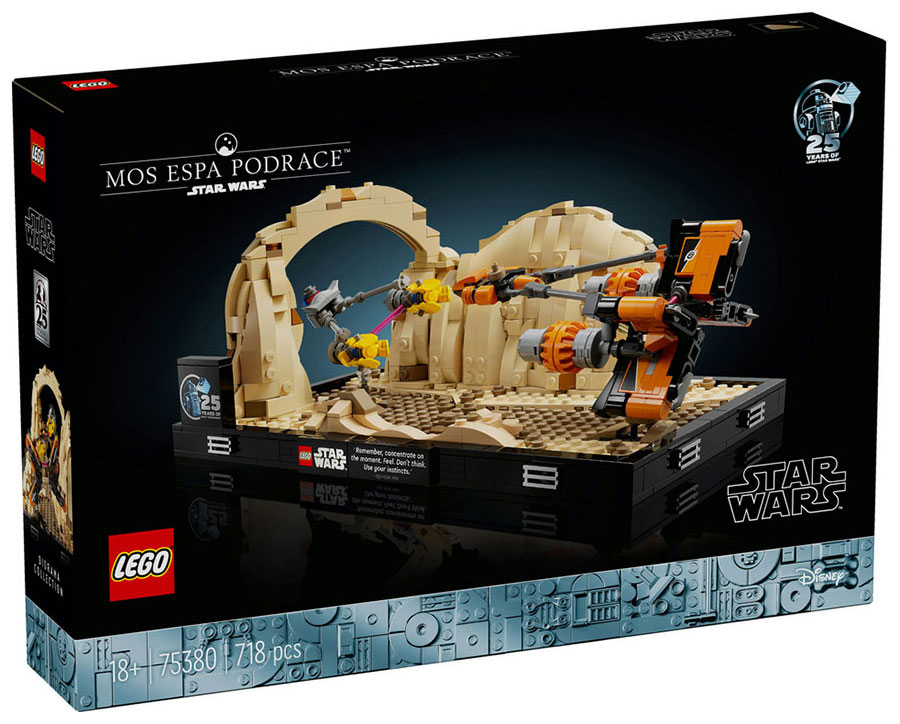 Φωτογραφία προϊόντος: Lego 75380 Star Wars Mos Espa Podrace Diorama για 18+ Ετών 718τμχ
