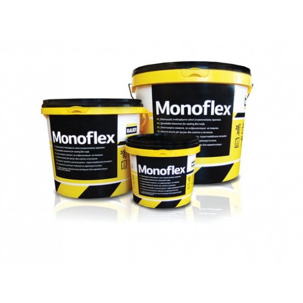 Φωτογραφία προϊόντος: BAUER Monoflex Ελαστομερές Ακρυλικό Στεγανωτικό Ταρτσών Κεραμίδι 1kg