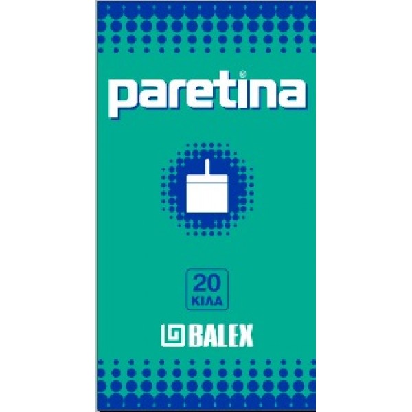 Φωτογραφία προϊόντος: PARETINA BALEX 20KG ΠΑΡΕΤΙΝΑ ΠΡΑΣΙΝΗ