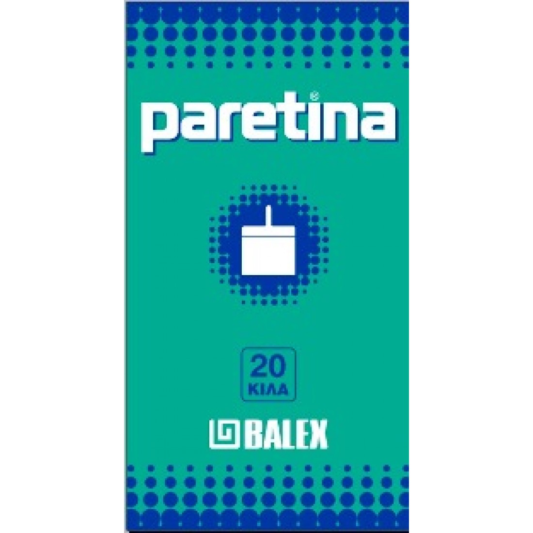 Φωτογραφία προϊόντος: PARETINA BALEX 5KG ΠΑΡΕΤΙΝΑ ΠΡΑΣΙΝΗ Η ΑΥΘΕΝΤΙΚΗ