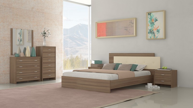 Φωτογραφία προϊόντος: Νο 5 MOCCA SAVVIDIS FURNITURE Κρεβάτι Μελαμίνης Διπλό 150×200