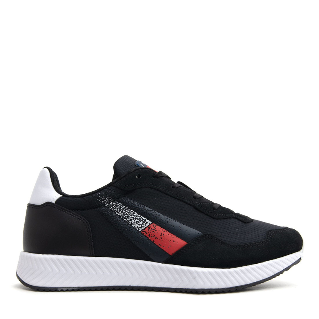 Φωτογραφία προϊόντος: Ανδρικά Sneakers Tommy Hilfiger Track Eatmix Runner EM0EM00872 - 43, ΜΑΥΡΟ