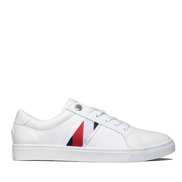 Φωτογραφία προϊόντος: Γυναικεία Sneakers Tommy Hilfiger Corporate Tommy Cupsole FW0FW06605 - 39, ΛΕΥΚΟ