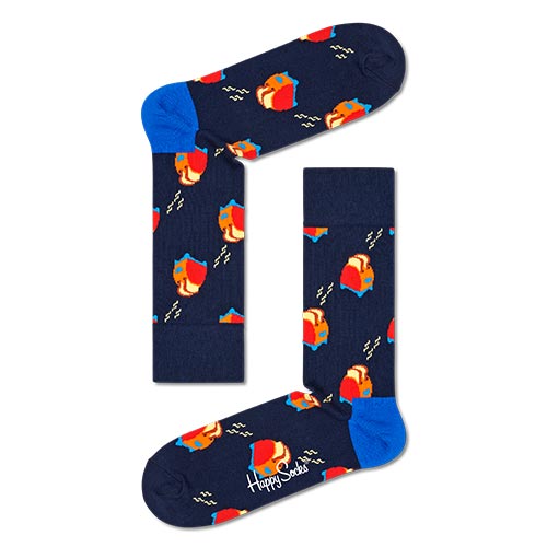 Φωτογραφία προϊόντος: Unisex Κάλτσες Happy Socks Have A Toast Sock HAV01 - 36-40, ΜΠΛΕ
