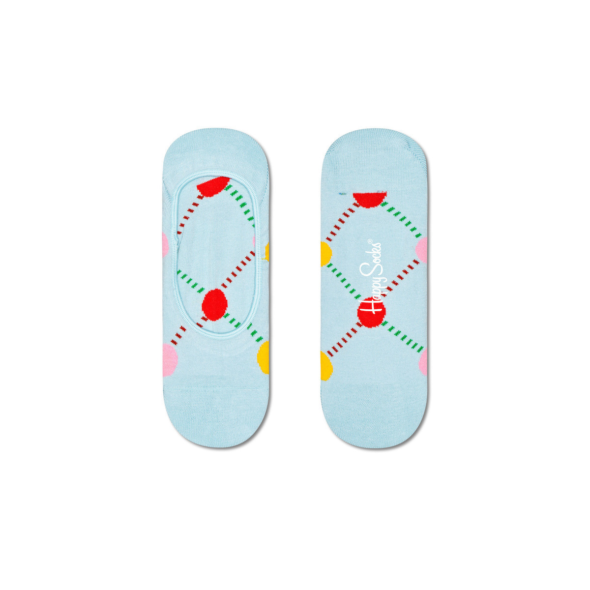 Φωτογραφία προϊόντος: Unisex Κάλτσες Happy Socks Argyle Dot Liner Sock ADO06 - 41-46, ΜΠΛΕ