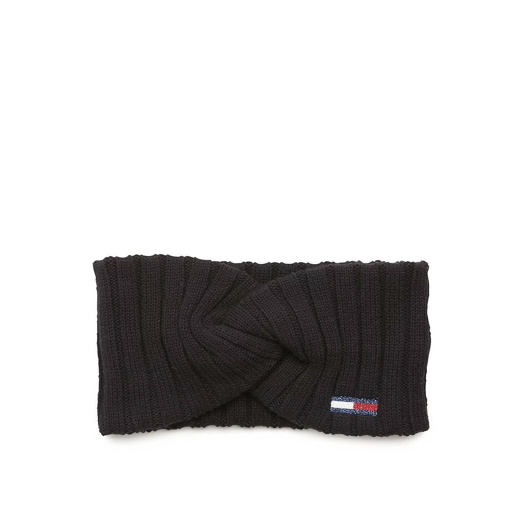 Φωτογραφία προϊόντος: Γυναικεία Κορδέλα Tommy Hilfiger Tjw Flag Headband AW0AW12629 - O/S, ΜΑΥΡΟ