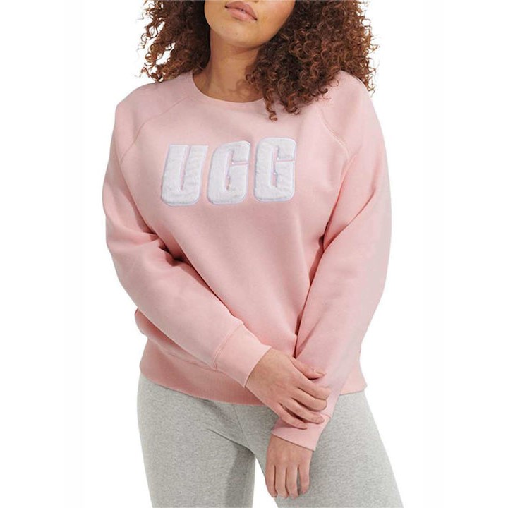 Φωτογραφία προϊόντος: Γυναικείο Φούτερ UGG W Madeline Fuzzy Logo Crewneck 1123718 - XL, ΡΟΖ