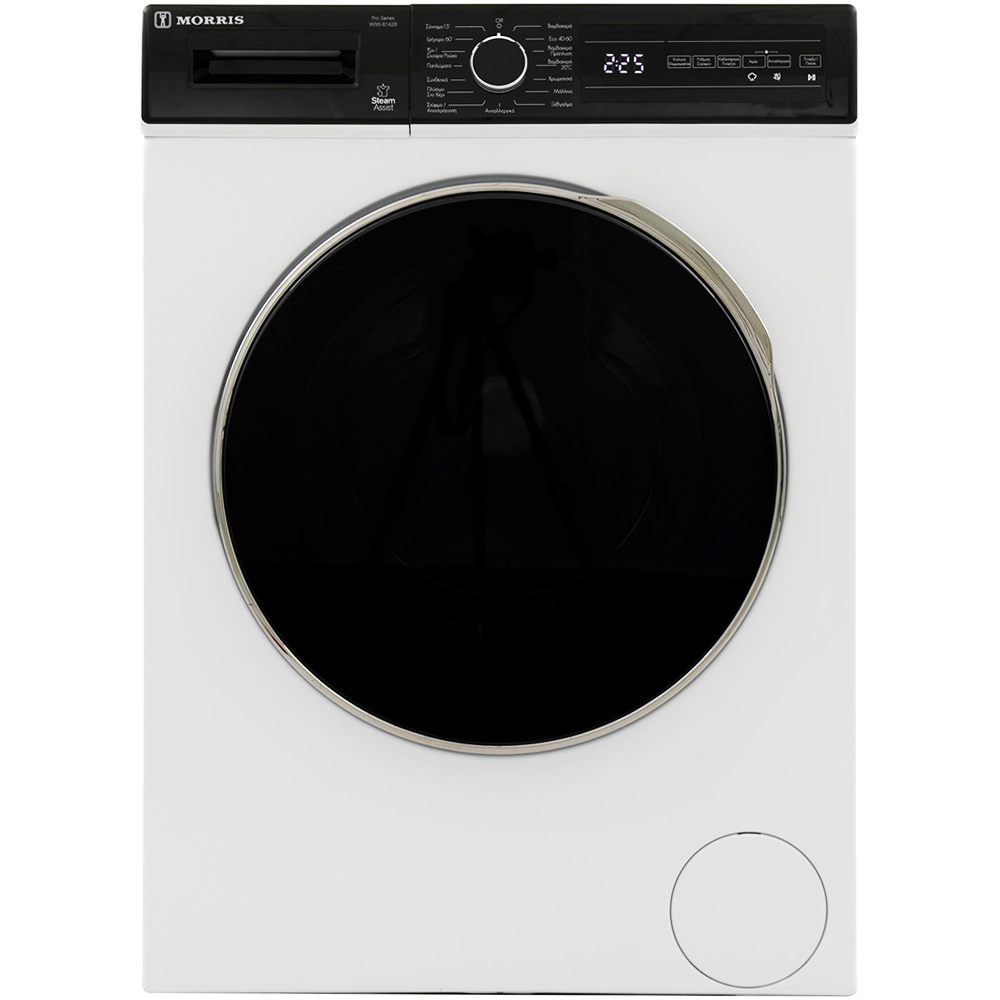Φωτογραφία προϊόντος: MORRIS WIW-81428 Πλυντήριο Ρούχων 8kg με Ατμό 1400 Στροφών