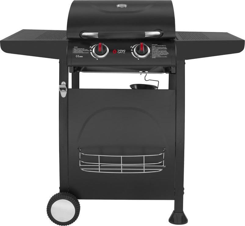 Φωτογραφία προϊόντος: THERMOGATZ GS Grill Lite 2 Ψησταριά Υγραερίου Σχάρας 48x42εκ. με 2 Εστίες 6kW
