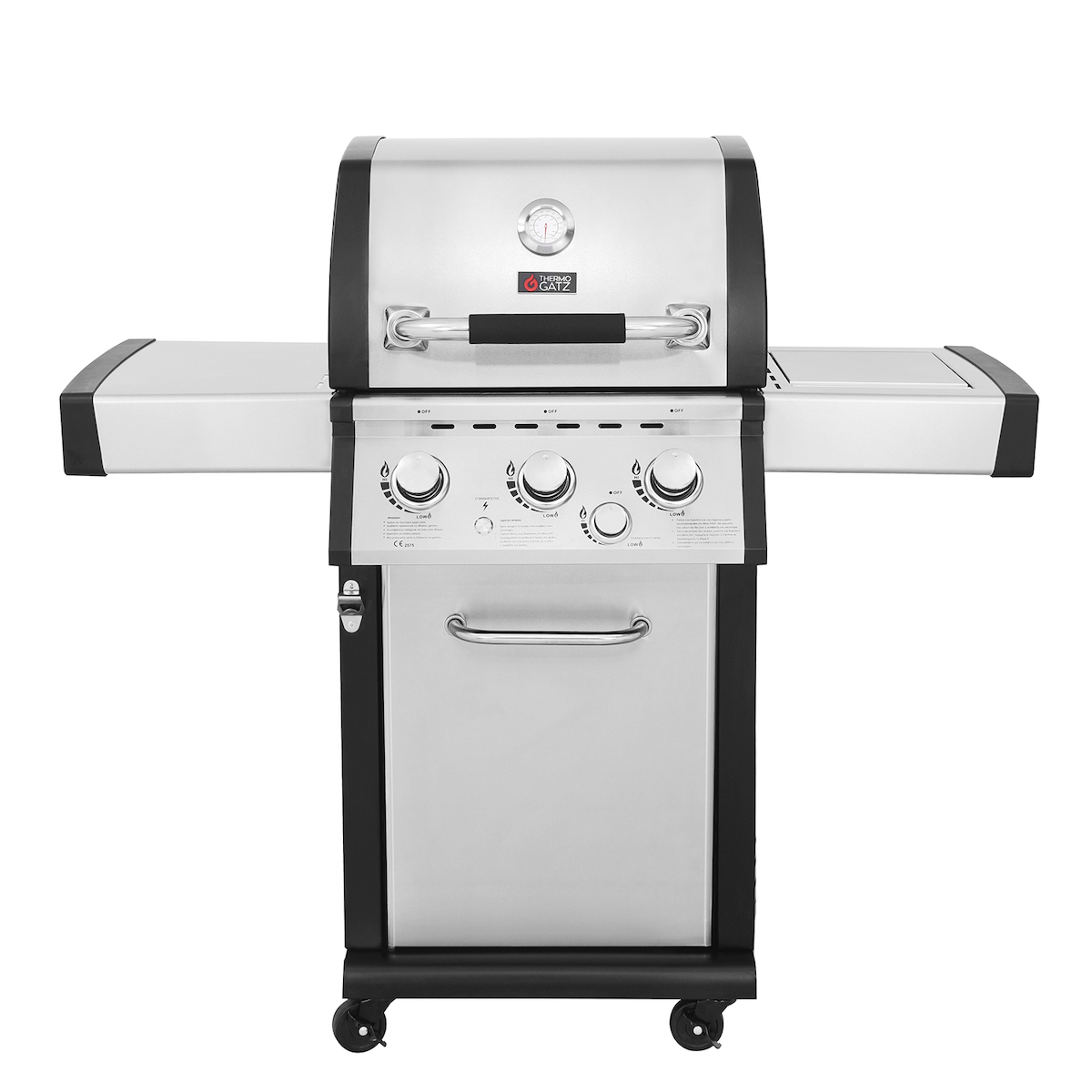 Φωτογραφία προϊόντος: Thermogatz Gs Grill Superior Ψησταριά Υγραερίου Σχάρας 52x46εκ με 3 Εστίες 14kW και Πλαϊνό Μάτι
